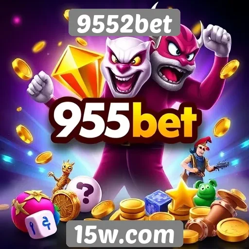 Variedade de jogos disponíveis na plataforma 9552bet